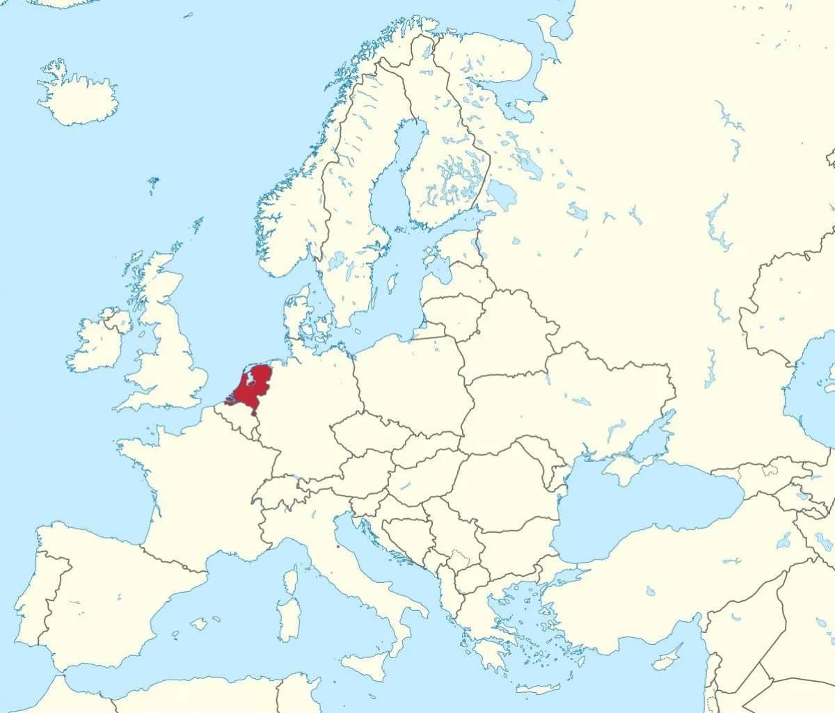 Gdzie leży Holandia na mapie? Odkryj jej położenie w Europie Gdzie leży Holandia na mapie? Odkryj jej położenie w Europie
