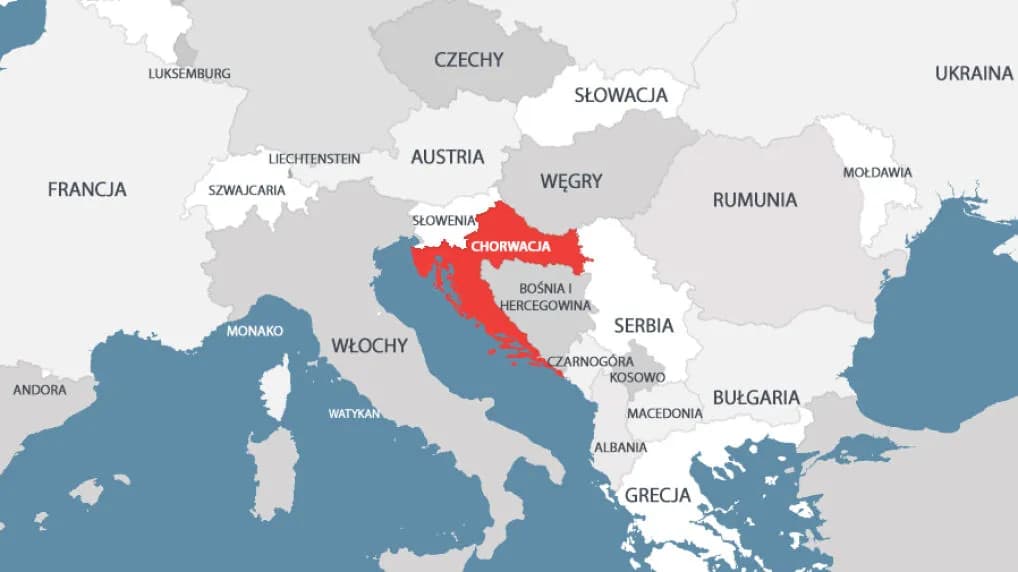 Gdzie leży Chorwacja na mapie Europy? Odkryj jej położenie i sąsiadów Gdzie leży Chorwacja na mapie Europy? Odkryj jej położenie i sąsiadów